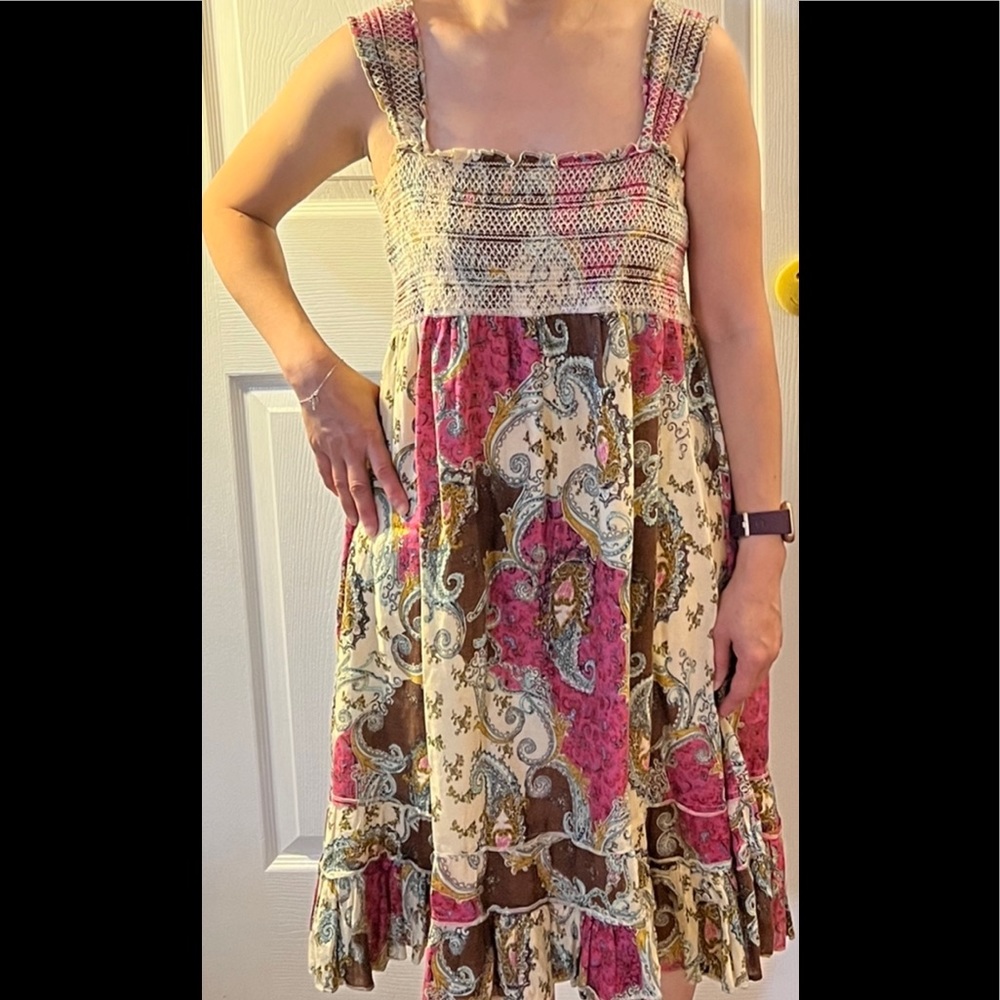 Multi Color Print Dress - Picture 3 of 3